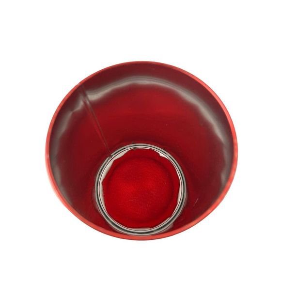 Vintage Coca Cola Greetings Santa Jumbo Tin Can‎ Coin Bank 8" High - Picture 9 of 10